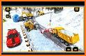 Excavator Snow Blower Rescue: Snow Plow Truck related image