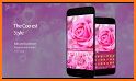 Rose Gold Silk Keyboard Theme related image