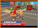 ATV delivery pizza boy 2019 related image