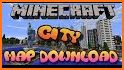 New Los Dangeles City. Map for MCPE related image