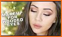 eye makeup tutorials for hooded eyes related image