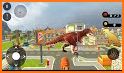 Dinosaur City Rampage Angry Dinosaur Attack Games related image